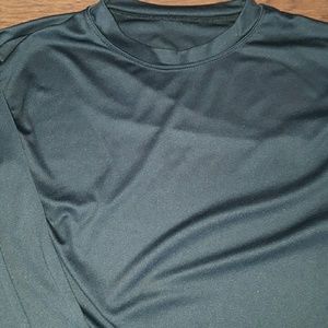 Women's black long sleeve shirt